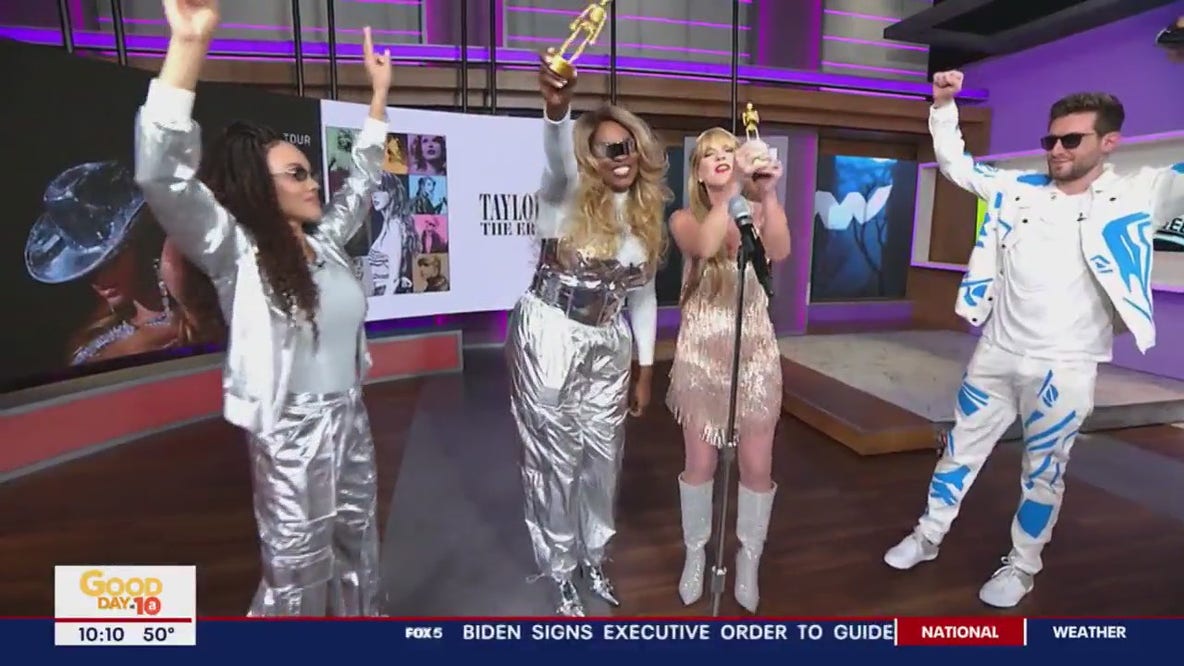 Marissa and Holly dress up as Beyonce and Taylor!